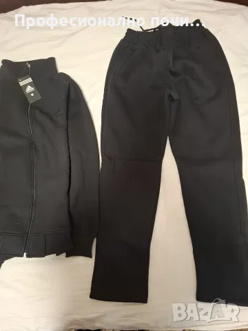 Анцуг Adidas, Мъжки, Черен, S