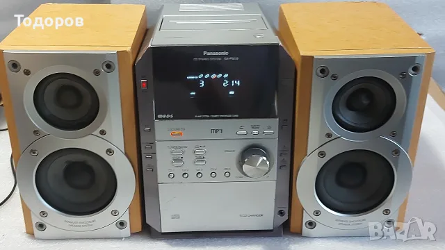Panasonic SA-PM19 HiFi Micro Stereo System 5CD/MP3/Tape/FM/AUX