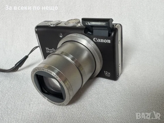 Цифров фотоапарат Canon PowerShot SX200 is , 12.1MP , 12X ZOOM