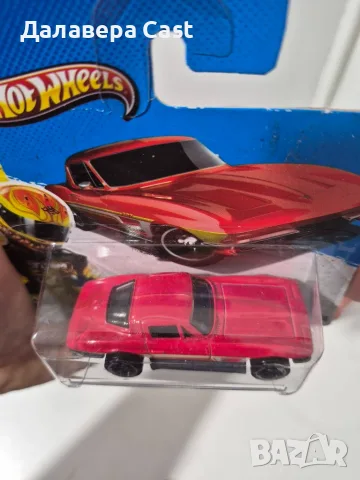 1/64 64 Corvette Sting Ray HotWheels , снимка 5 - Колекции - 56588516
