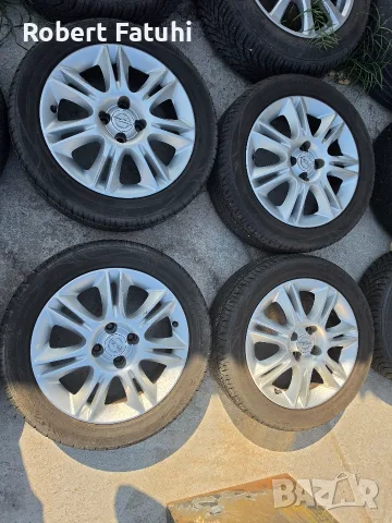 Opel 16" 4x100 6J ET40, снимка 2 - Гуми и джанти - 56628709