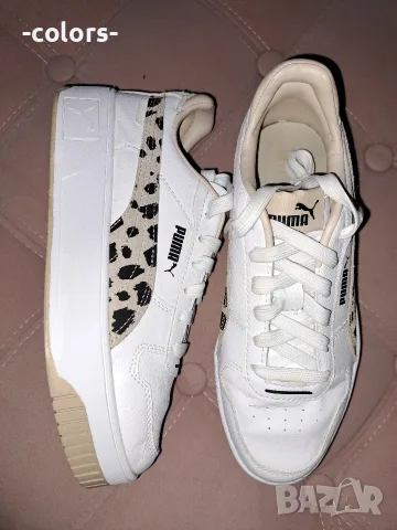 Дамски маратонки Puma Carina, снимка 3 - Маратонки - 56659303