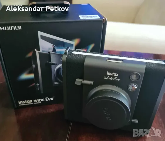 Fujifilm Instax Wide Evo Instant с чанта