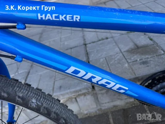 Детски велосипед Drag Hacker 24", снимка 5 - Велосипеди - 56634517