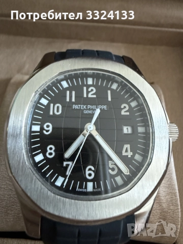 Patek Philippe Aquanaut 40mm Black Dial, снимка 2 - Мъжки - 56603740
