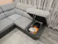 Немски ъглов диван , снимка 4