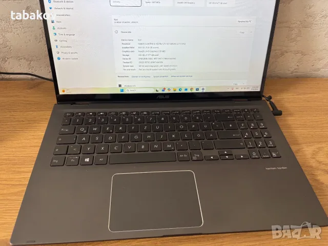 ASUS ZenBook IPS Touchscreen i5-10210U/512SSD/16RAM/WIN11 , снимка 8 - Лаптопи за работа - 56632620