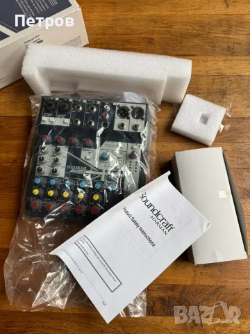 Soundcraft Notepad 8FX смесител, пулт, миксер, снимка 2 - Ресийвъри, усилватели, смесителни пултове - 56682670