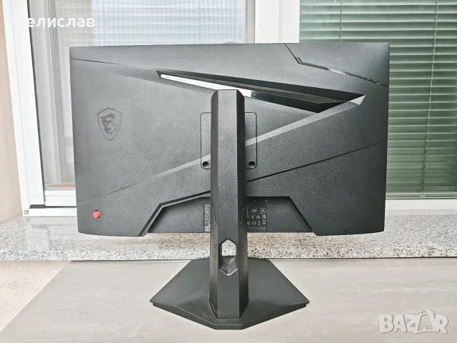 Монитор MSI G244F E2 за части + оригинална стойка и адаптер, снимка 3 - Монитори - 56557129