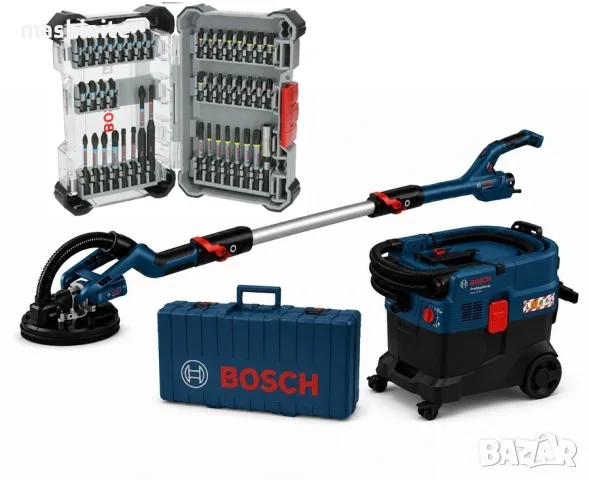 Шлайфмашина жираф за стени GTR 550 Professional + Прахосмукачка GAS 400 A Bosch