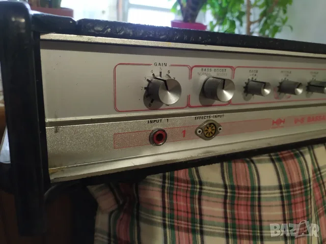 HH Electronic - глава , усилвател за бас китара ., снимка 3 - Ресийвъри, усилватели, смесителни пултове - 56739860