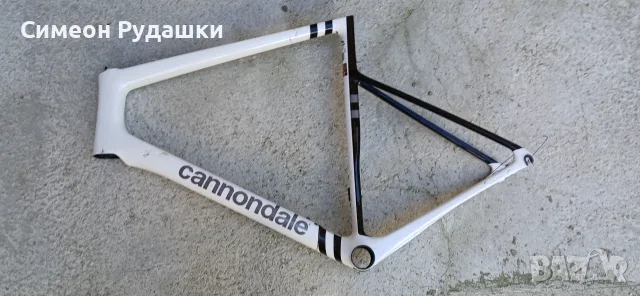 Карбонова шосейна рамка Cannondale SuperSix EVO Disc 60 см – за рециклиране