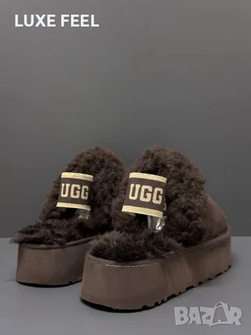 UGG ✨Дамски Чехли с Пух, снимка 5 - Дамски ежедневни обувки - 56587371