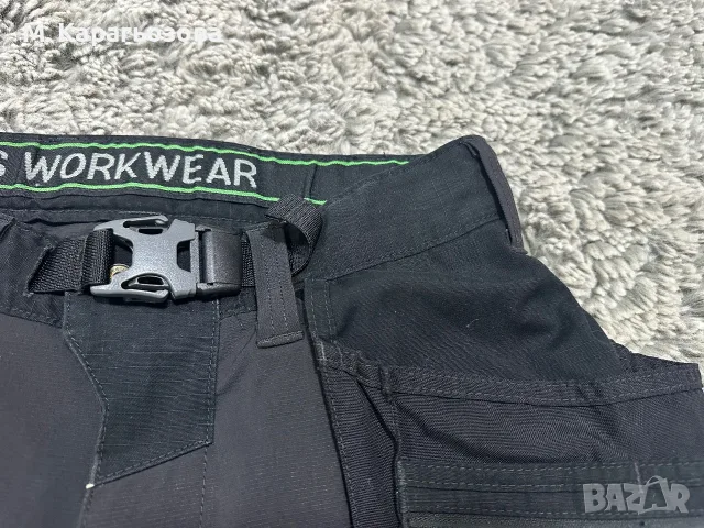 Работен панталон Snickers 6902 FlexiWork, Размер 46, снимка 4 - Панталони - 56647061