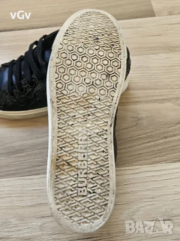Дамски кожени кецове Burberry - 38, снимка 10 - Кецове - 56645362