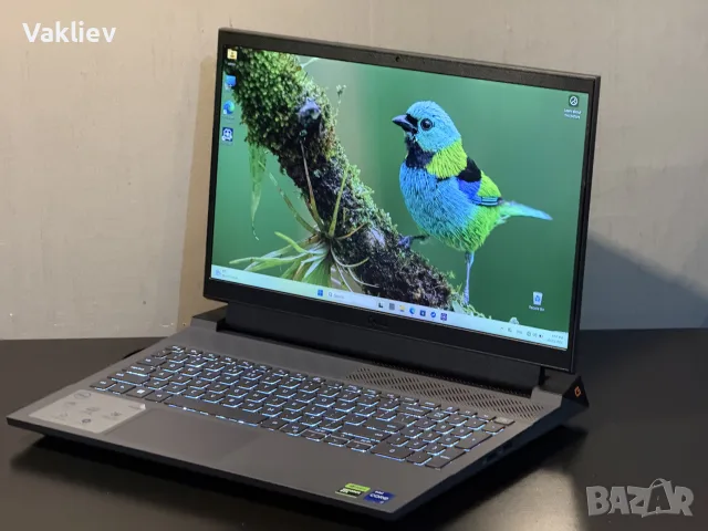 Dell G15 5530 – геймърски лаптоп, Intel Core i7-13650HX, RTX 4060 8 GB, 1 TB SSD, 165 Hz