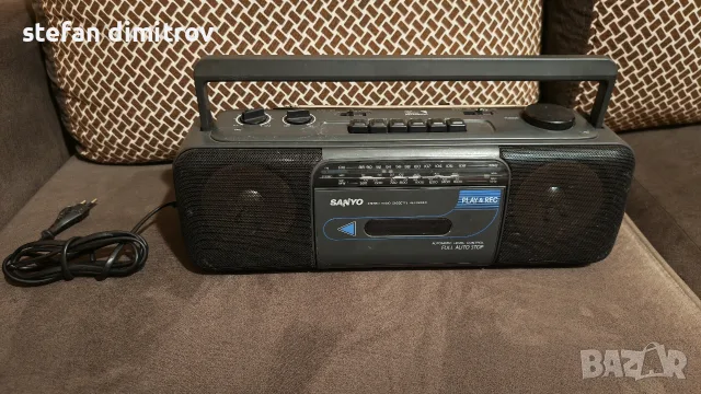 Sanyo M 7033 Винтидж радиокасетофон
