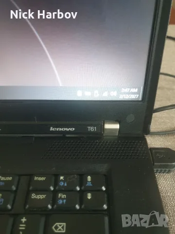 Лаптоп Lenovo T61, снимка 2 - Лаптопи за дома - 55736375