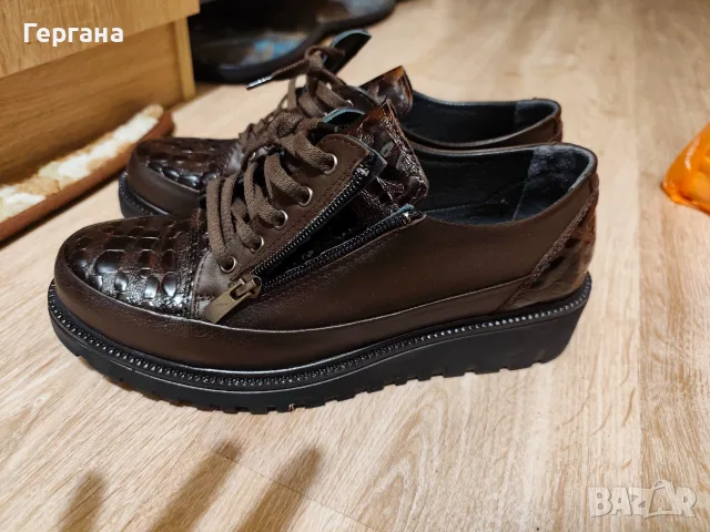 Дамски обувки естествена кожа жа