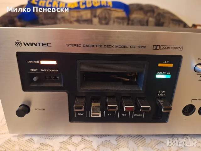 WINTEC CD 760F.VINTAGE STEREO CASSETTE DECK., снимка 2 - Декове - 56682967