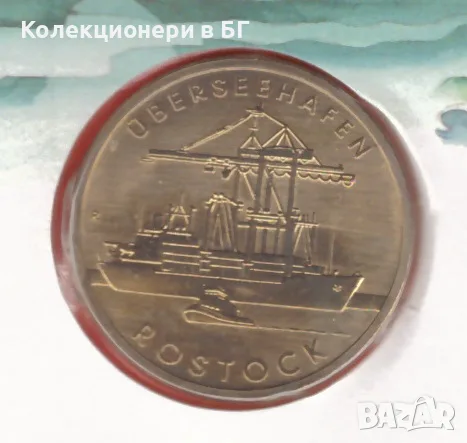 5 МАРКИ 1988 В НУМИЗМАТИЧЕН ПЛИК (Numisbrief) - ГДР, снимка 2 - Нумизматика и бонистика - 56741389