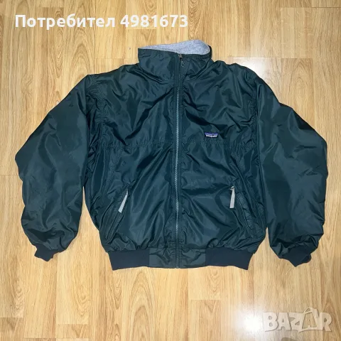 Patagonia Vintage Shelled Synchilla – зелено яке бомбър, размер M