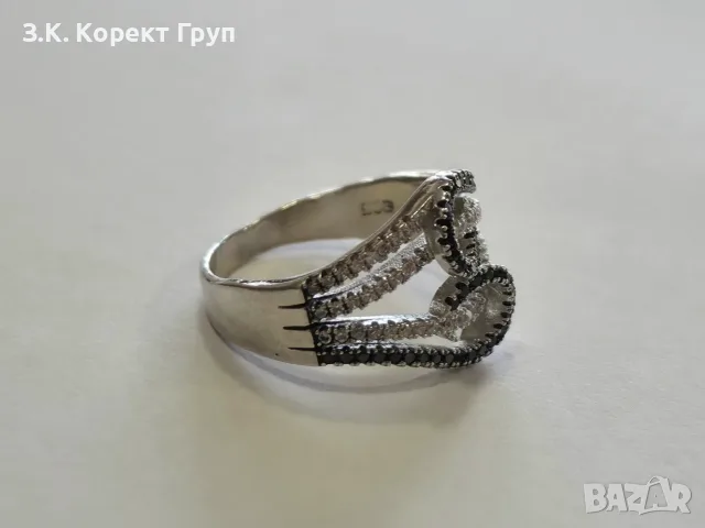Сребърен пръстен 925 / 4,60 гр., снимка 3 - Пръстени - 56593161