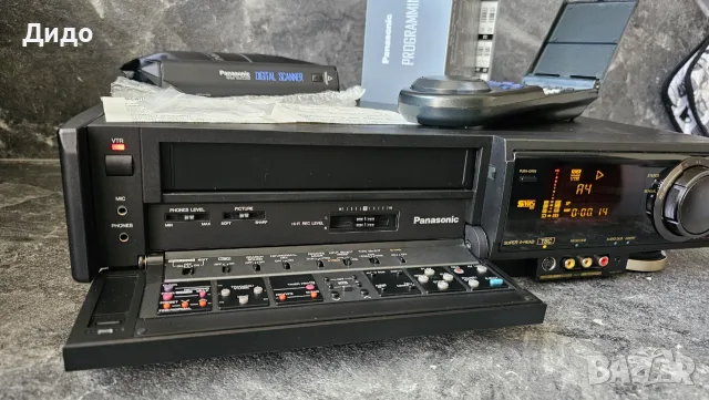 🏆 Panasonic NV-FS200 S-VHS 🏆, снимка 2 - Плейъри, домашно кино, прожектори - 56648004