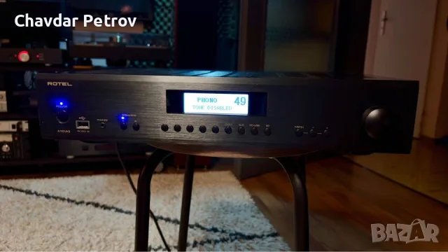 Rotel A12 MKII усилвател и дак, снимка 4 - Аудиосистеми - 56718672