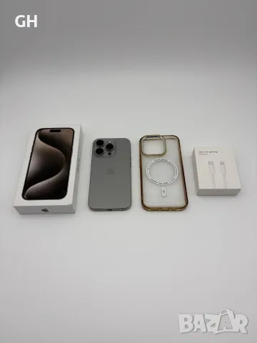 iPhone 15 Pro 128 Gb Natural Titanium | Като нов | 