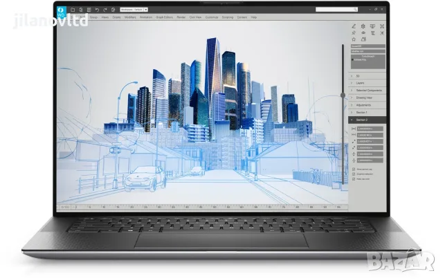 Лаптоп Dell Precision 5560 i7-11850H RTX A2000 16GB 512GB NVMe с до 24 месеца гаранция
