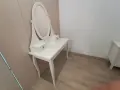 Тоалетка с огледало IKEA Hemnes – бяла  , снимка 3