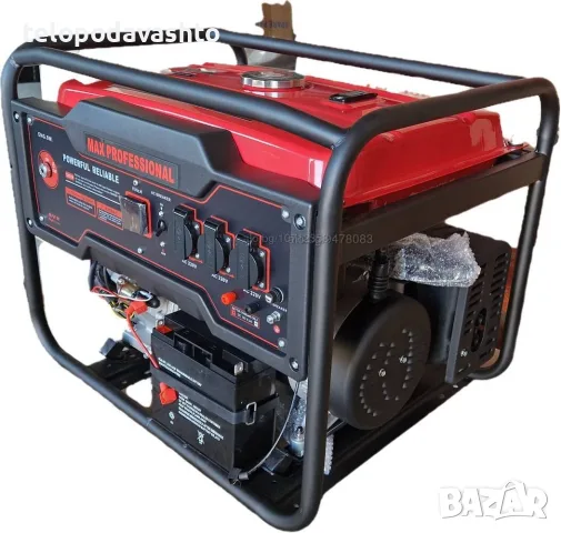 Професионален Генератор за ток HOLGER 9.5kW. ел. старт, медни намотки / Агрегат за ток, снимка 3 - Генератори - 56652523
