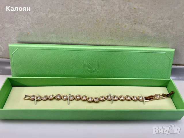 Бижута Swarovski, снимка 4 - Гривни - 56572855