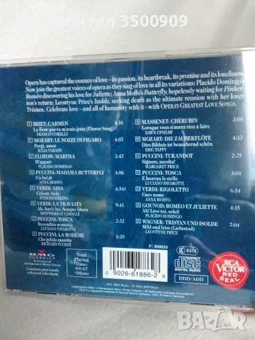 Opera's greatest love songs, снимка 3 - CD дискове - 56728657
