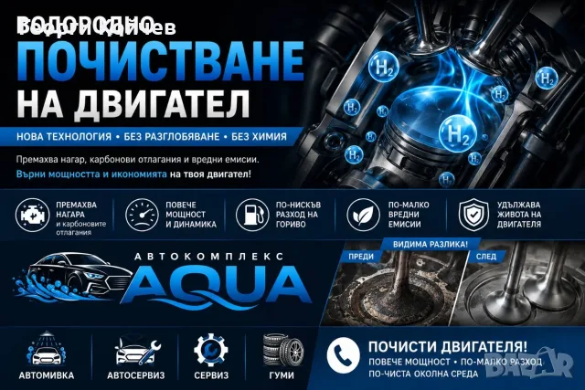 Водородно Почистване на Двигатели – Премахване на Нагар и Намаляване на Разхода