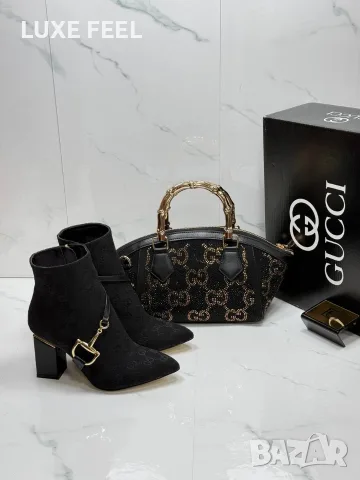 Gucci ✨Дамски Боти , снимка 5 - Дамски боти - 56663619