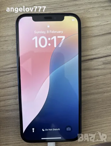 iPhone 12 Black/Черен 64GB, 5G, 88% батерия. КАТО НОВ!