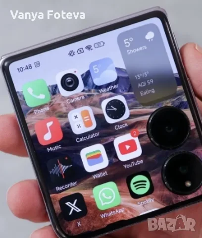 xiaomi mix flip lavender colour , снимка 2 - Xiaomi - 56595024
