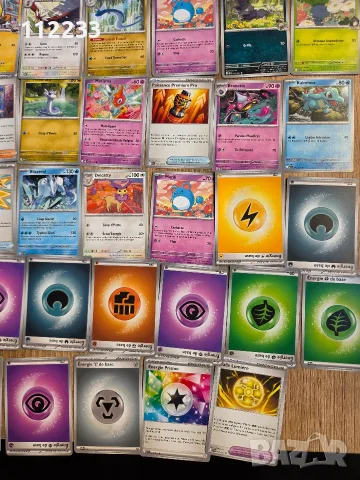 59 Pokemon оригинални карти!, снимка 6 - Карти за игра - 56567766