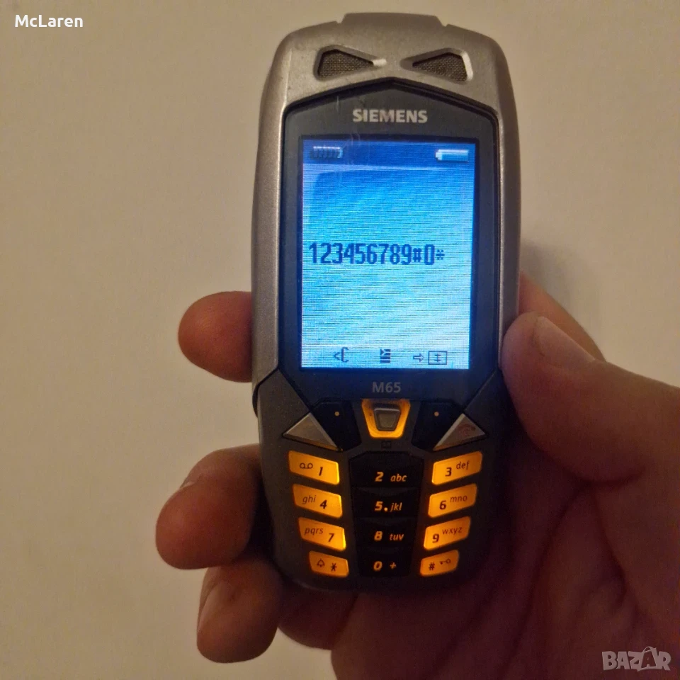 Siemens M65 без зарядно , снимка 1