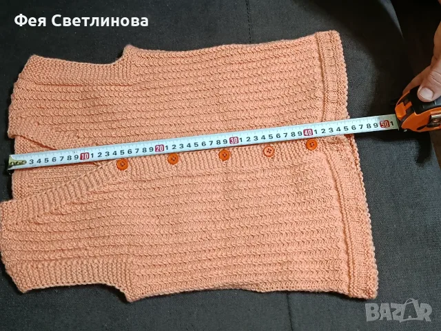 Ръчно плетени елечета , снимка 14 - Елеци - 56641615