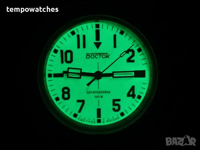 ВОСТОК АМФИБИЯ АВТОМАТИЧЕН-FULL LUME ref: 72012Б, снимка 3 - Мъжки - 43325916