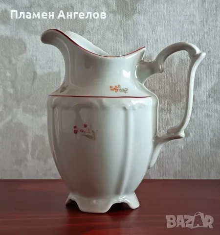 РЯДКА АНТИКВАРНА  латиера SW 1958 Български порцелан с точната година ДПФ "Сталин" - Видин. 