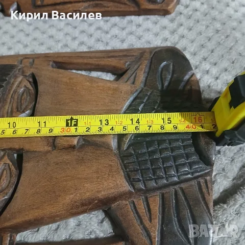 Продавам Дървени маски , снимка 3 - Антикварни и старинни предмети - 56640602