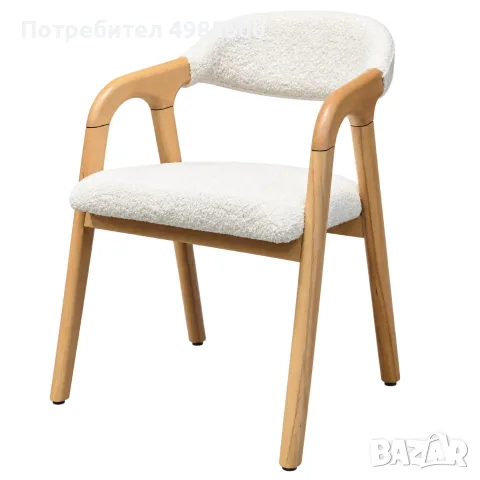 Трапезен стол Arco - Lamferi, снимка 2 - Столове - 56596427