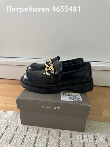 обувки Gant кожа