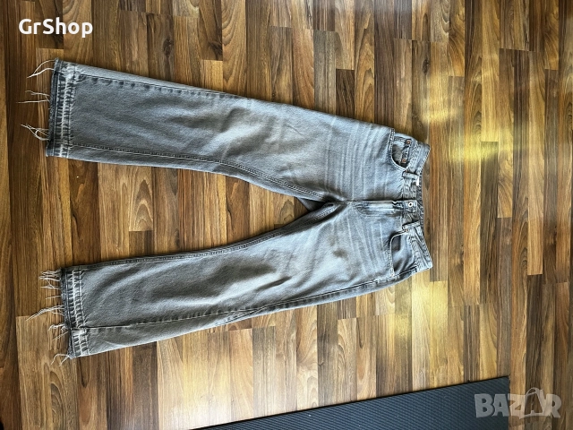Zara Men Flared Jeans Grey 