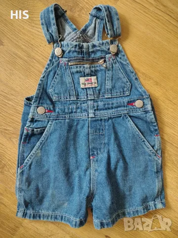 Дънков гащеризон Ralph Lauren за 6-12м