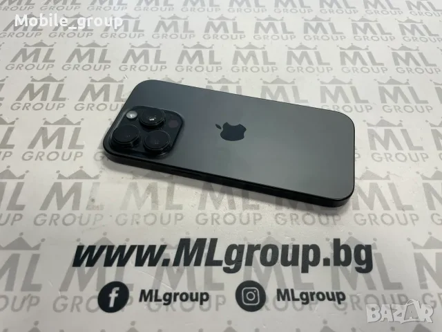 #MLgroup предлага iPhone 16 Pro 256GB Black 98%, втора употреба.